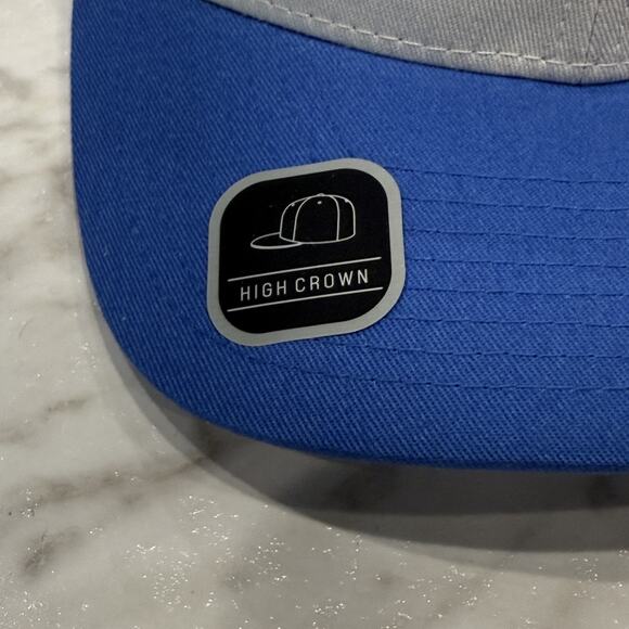 Columbia Hat Cap Snap Back Mesh Trucker Fish Flag Patch Performance Mens NWT - Picture 3 of 14